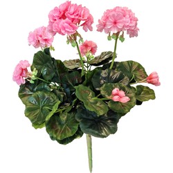 Kunstbloem Geranium Roze 40 cm