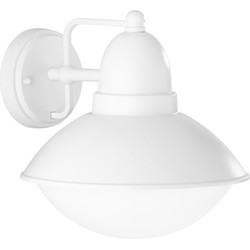 Moderne Wandlamp  Amur - Metaal - Wit