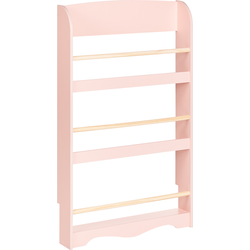 LILOET - Wandboekenkast - Pastelroze - MDF