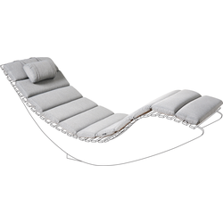 BRESCIA PREMIUM - Ligstoel kussen - Grijs - Polyester