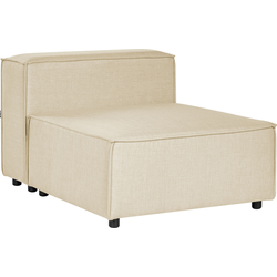 Beliani APRICA - Module Element-Beige-Linnen