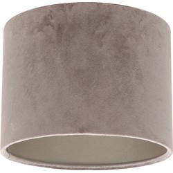 Steinhauer lampenkap Lampenkappen - zilver - stof - 20 cm - E27 fitting - K3084GS
