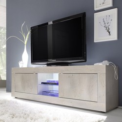 Tv-meubel 2 deuren zonder verlichting L180 cm - Initial