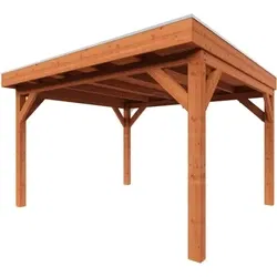 Trendhout douglas overkapping Refter, 375 x 400 cm