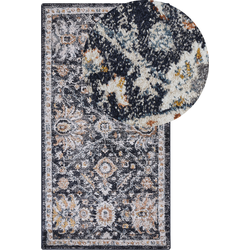 Beliani MALISHKA - Laagpolig-Blauw-Polypropyleen