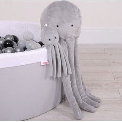 My Sweet Baby Knuffel Octopus Grijs 75 cm