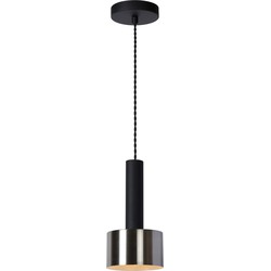 Unity hanglamp diameter 13 cm 1xE27 zwart