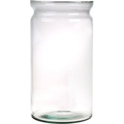 Bloemenvaas Magica - helder transparant glas - D14 x H26 cm - Vazen