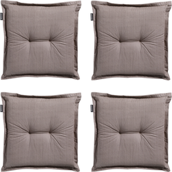 Madison -  Zitkussen Basic taupe - Ca. 50x50 cm - Set van 4