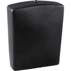 PTMD Vaas Janettee - 40x15x50 cm - Keramiek - Zwart