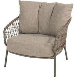 Jura lounge stoel olive