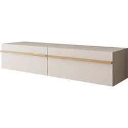 Meubella - TV-Meubel Arda - Beige - 154 cm