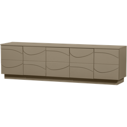 WOOOD Teo TV-Meubel - Grenen - Mud - 52x180x40
