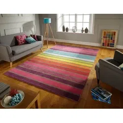 Modern Wollen vloerkleed - Candy Multi - 120 X 170 CM