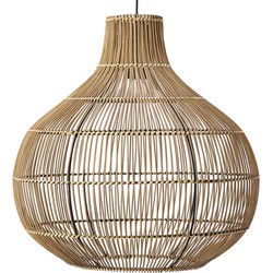 Light & Living - hanglamp - Pacino - naturel - rotan - Ø 50cm - E27 - 2950818