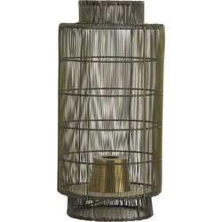 Tafellamp Gruaro - Brons - Ø24cm
