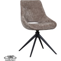 LABEL51 Eetkamerstoel Marlow - Hunter - Elite - Black Frame