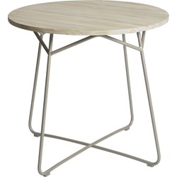 Lily table diameter95x74 cm taupe - Max&Luuk