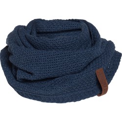 Knit Factory Coco Gebreide Colsjaal Dames & Heren - Nekwarmer - Ronde Sjaal - Jeans
