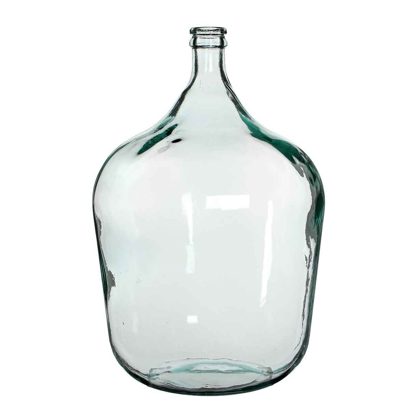 Mica Decorations fles diego glas maat in cm: 56x40 transparant - 