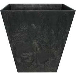Bloempot Topf Ella zwart 30 x 29 cm - Artstone
