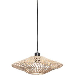 Hanglamp Zanzibar - Rotan Wit - Ø40x12cm