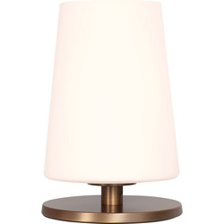 Steinhauer tafellamp Ancilla - brons - metaal - 14,5 cm - E27 fitting - 3101BR
