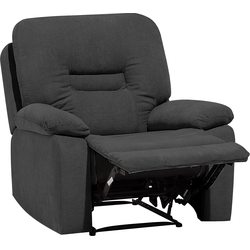 Beliani BERGEN - Fauteuil-Grijs-Polyester