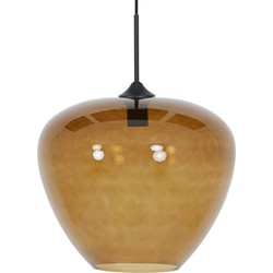 Light and Living hanglamp  - zwart - glas - 2952418