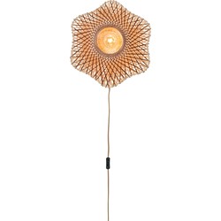 Wandlamp Madura - Naturel - Ø44cm