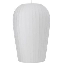 Light & Living - hanglamp - Axel - wit - kunststof - Ø 31cm - E27 - 2958526