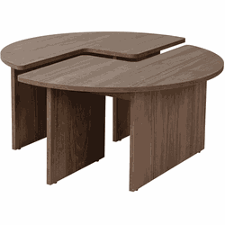 Set van 2 salontafels L90 cm - MOIRA