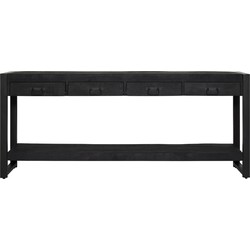 Starfurn Sidetable Boaz Black | 180 cm