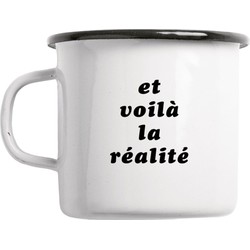 Typealive Emaille mok Realité 300ml