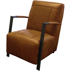 Fauteuil - Rosetta - leer Colorado cognac 03