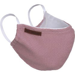 Knit Factory Lola Mondmasker - Oud Roze - One Size