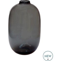 Vaas Don | Grey | Mond geblazen glas | Ø20 x H33 cm