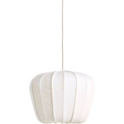 Light & Living - hanglamp - Zubedo - wit - textiel - Ø 50cm - E27 - 2979143