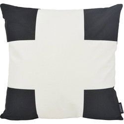 Sierkussen Dano Black/White #1 - Outdoor | 45 x 45 cm | Katoen/Polyester