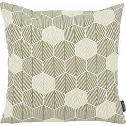 Hexagon Groen | 45 x 45 cm | Kussenhoes | Katoen/Polyester