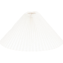 Housevitamin Pleated Lampshade - Polyester- White - M
