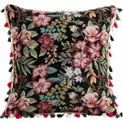 Fringe Vintage Flowers | 45 x 45 cm | Kussenhoes | Katoen/Polyester
