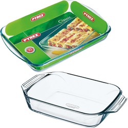 2x Ovenschaal/braadslede 1,4 en 3,7 liter - Ovenschalen