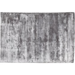 PTMD Flavia Grey viscose handwoven carpet L