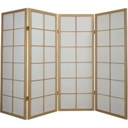 Fine Asianliving Japanese Room Divider L180cmxH130cm Shoji Rice Paper