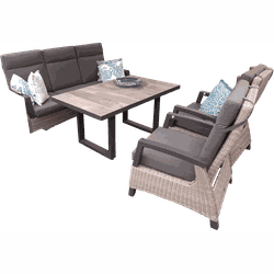 Barree Lounge Dining Set