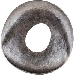 PTMD Wandpaneel Daweson - 45x6x45 cm - Aluminium - Zilver
