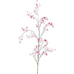 Mini daisy branch pink red 172 cm kunstbloem