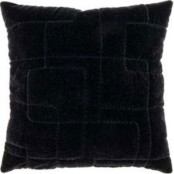 Unique Living - Kussen Nika 45x45cm Black