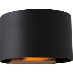 Steinhauer wandlamp Muro - zwart -  - 3364ZW